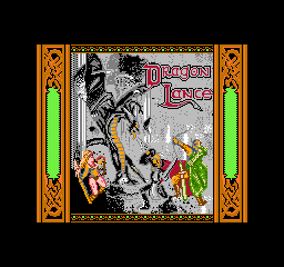 Advanced Dungeons & Dragons - Heroes of the Lance (USA) Title Screen
